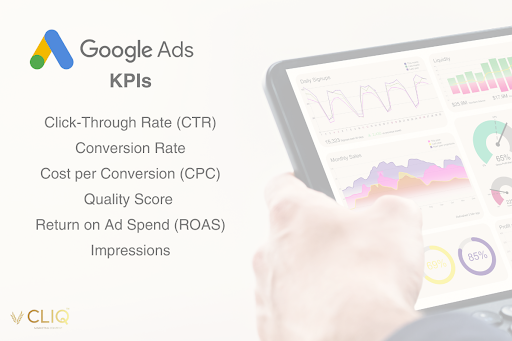 Google Ads main KPI metrics